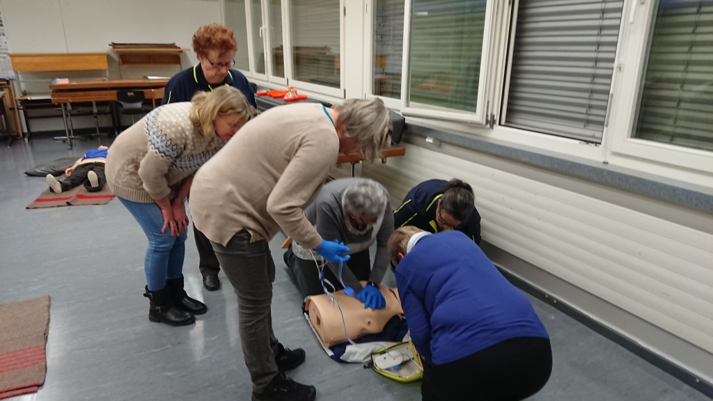 BLS-AED Refresher Kurs für den Samariterverein Leuggern